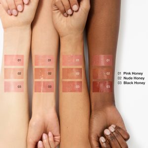 Clinique Pop? Lip + Cheek Oil in Black Honey, Pink Honey and Nude Honey