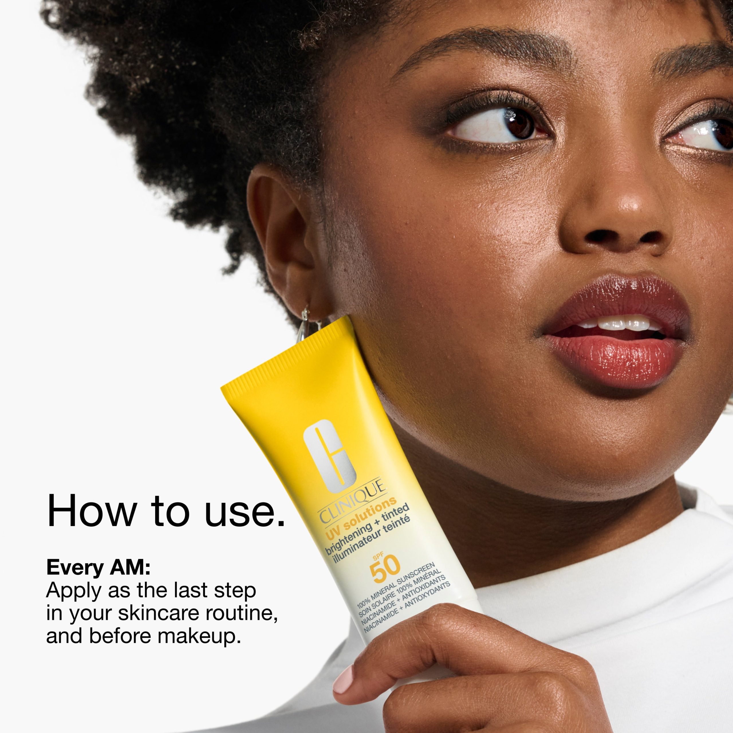 UV Solutions Brightening + Tinted Sunscreen Broad Spectrum SPF 50/PA+++ - Image 5