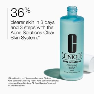 Acne Solutions? Clarifying Lotion