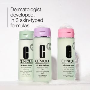 All About Clean? Liquid Facial Soap Mild for Dry Combination Skin Types