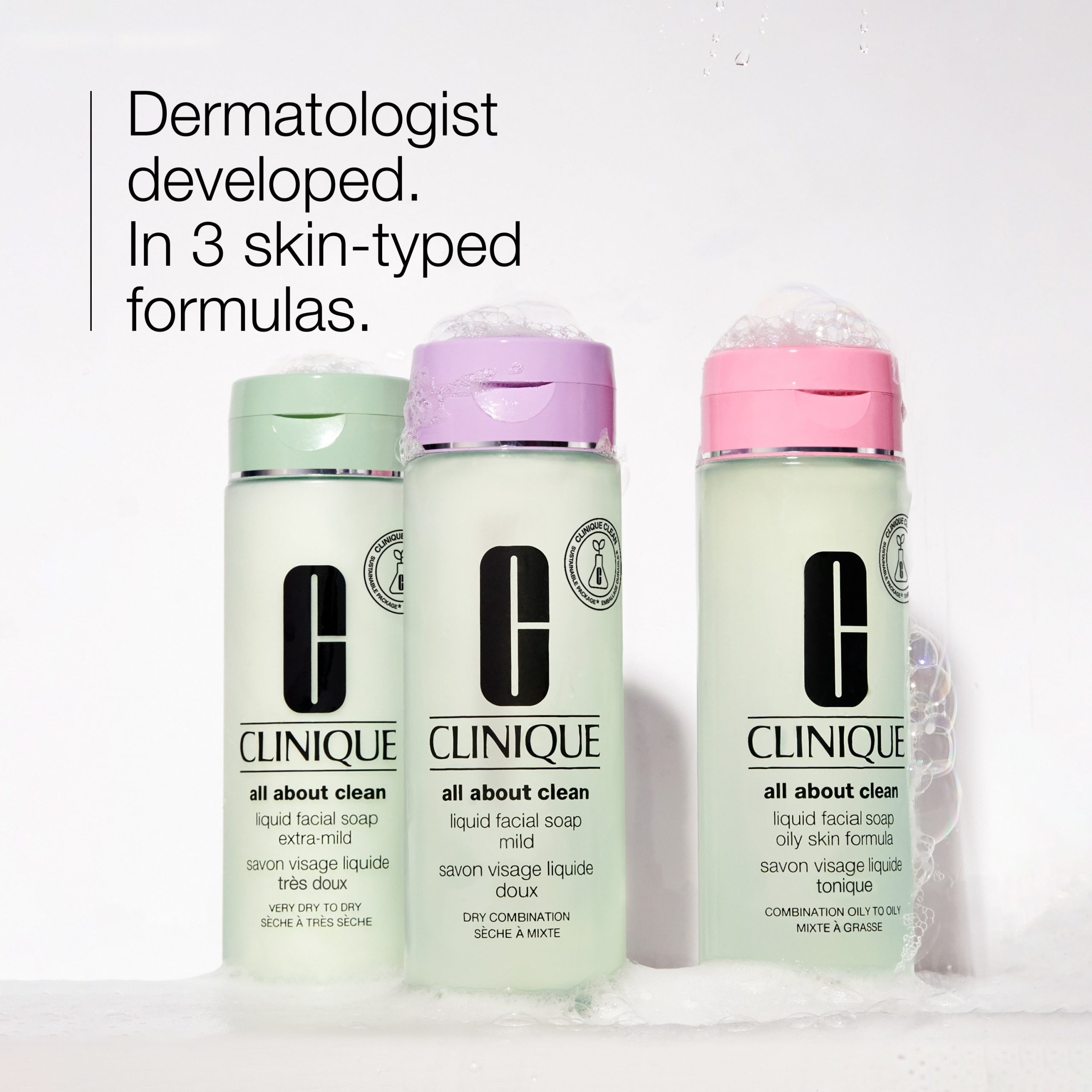 All About Clean? Liquid Facial Soap Mild for Dry Combination Skin Types