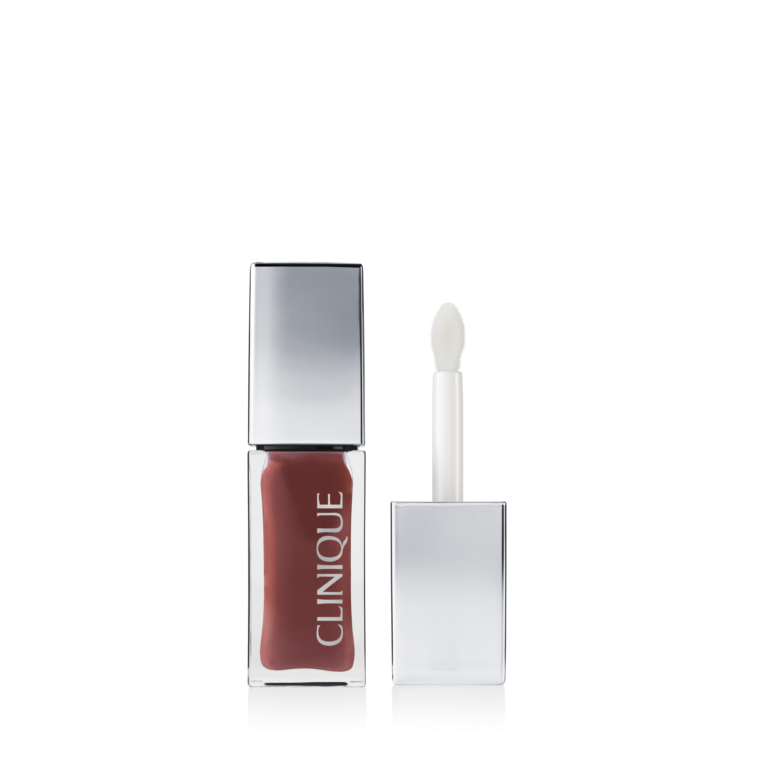 Clinique Pop? Lip + Cheek Oil in Black Honey, Pink Honey and Nude Honey - Nude Honey